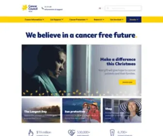 Cancercouncil.com.au(Cancer Council NSW) Screenshot