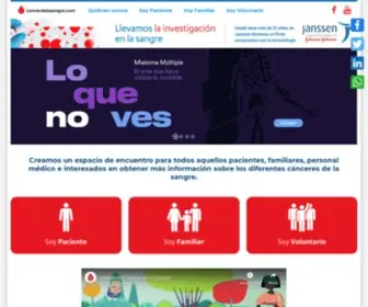 Cancerdelasangre.com(Cáncer de la Sangre) Screenshot