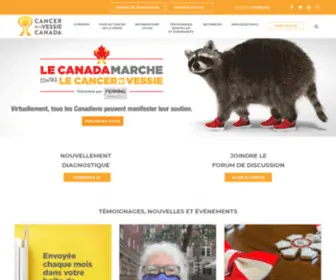 Cancerdelavessiecanada.org(Bladder Cancer Canada) Screenshot