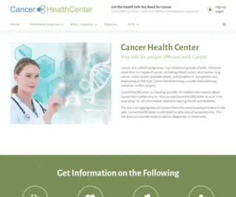 Cancerhealthcenter.com(Cancer Health Center) Screenshot