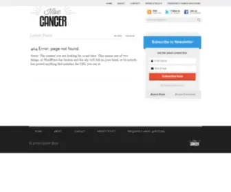 Cancerhive.com(Cancer Hive) Screenshot