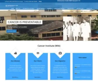 Cancerinstitutewia.in(Cancerinstitutewia) Screenshot
