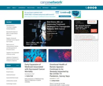 Cancernetwork.com(Cancer network) Screenshot