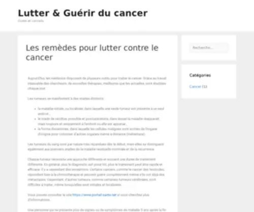 Cancerpainresearchconsortium.org(Les remèdes pour lutter contre le cancer) Screenshot