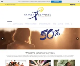 Cancerservicesonline.org(Cancer Services) Screenshot