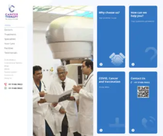 Cancertherapyindia.com(Best Cancer Hospital In Bangalore) Screenshot