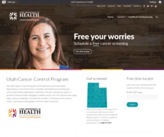 Cancerutah.org(Cancerutah) Screenshot