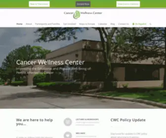 Cancerwellness.org(Cancer Wellness Center) Screenshot