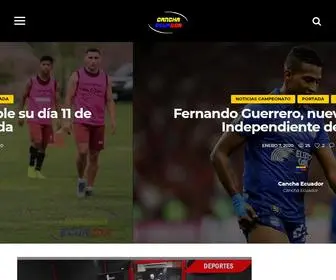 Canchaecuador.com(Portal del Futbol Ecuatoriano) Screenshot