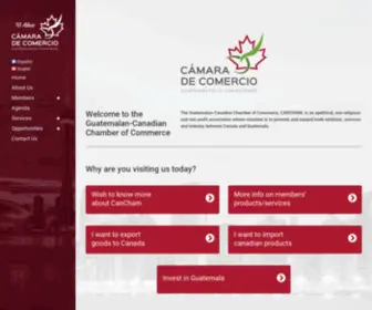 Cancham.org.gt(Inicio) Screenshot