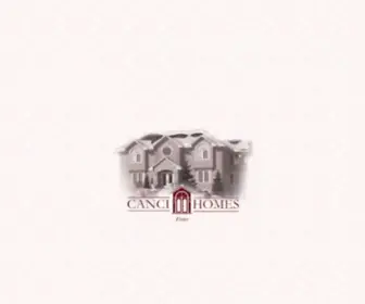 Cancihomes.com(Canci Homes) Screenshot