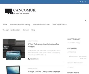 Cancomuk.com(The Apple Mac Specialists) Screenshot