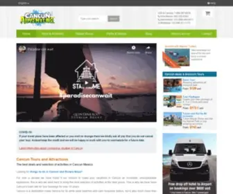 Cancunadventure.net(Cancun Tours & Excursions) Screenshot