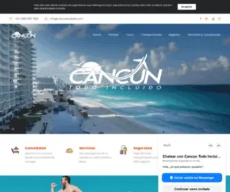 Cancunincluido.com(Cancún) Screenshot