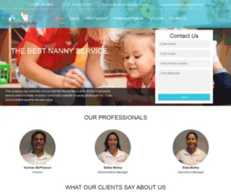 Cancunnannyservice.com(Cancun Nanny Service) Screenshot