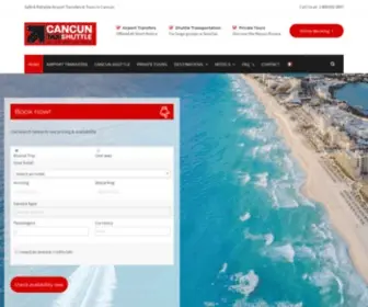 Cancuntaxishuttle.com(The BEST Cancun Airport Taxi service) Screenshot