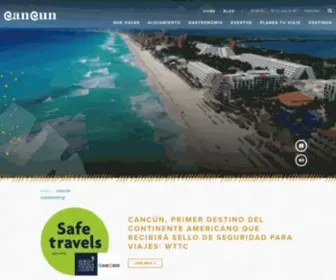 Cancun.travel(Visita Cancún) Screenshot