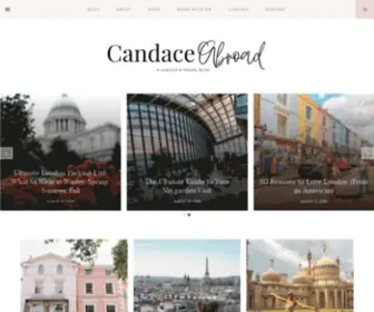 Candaceabroad.com(Candace Abroad) Screenshot