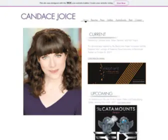 Candacejoice.com(Candace Joice) Screenshot