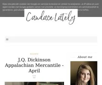 Candacelately.com(Candace Lately) Screenshot