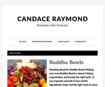 Candaceraymond.ca(Running with Scissors) Screenshot