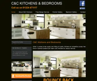 Candckitchens.com(CandC Kitchens) Screenshot