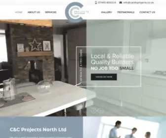 CandcProjects.co.uk(C&C Projects) Screenshot