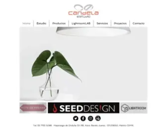 Candelaestudiomexico.com(Iluminacion Mexico) Screenshot