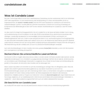 Candelalaser.de(Wilkommen) Screenshot