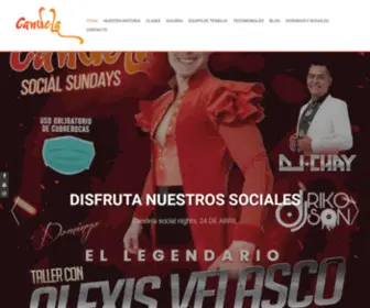Candelalatinclub.com(Candela Latin Club) Screenshot