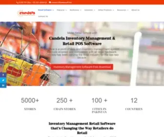 Candelarms.com(Inventory Management and Retail POS Software) Screenshot