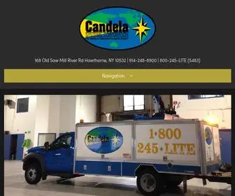 Candelasystems.com(Energy Efficient Lighting) Screenshot