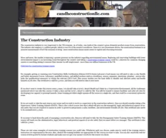 Candhconstructionllc.com(Candhconstructionllc) Screenshot