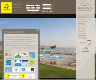 Candiamaris.gr(Tui Magic Life Candia Maris Crete) Screenshot