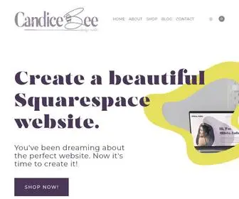 Candicebeedesign.com(Candice Bee Design) Screenshot