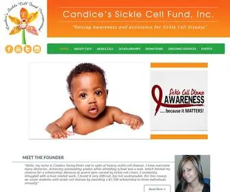 Candicessicklecellfund.org(Candice's Sickle Cell Anemia Fund) Screenshot