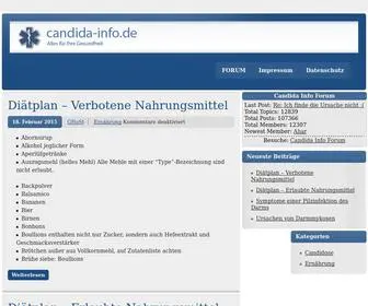 Candida-Info.de(Candida) Screenshot