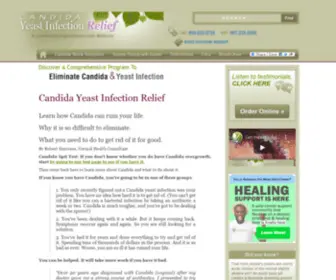 Candida-Yeast-Infection-Relief.com(Candida Yeast Infection Relief & Treatment) Screenshot