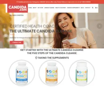 Candida.com(GET STARTED WITH THE ULTIMATE CANDIDA CLEANSE) Screenshot