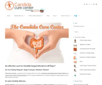 Candidacurecenter.com(Best Candida Cleanse Products) Screenshot