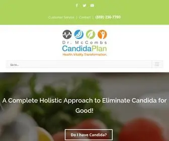 Candidaplan.com(The Candida Diet Plan) Screenshot