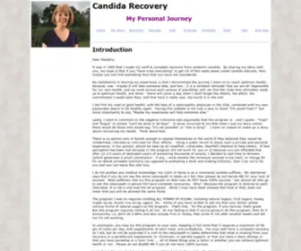 Candidarecovery.com(Candida Recovery) Screenshot