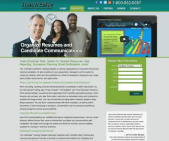 Candidatetrackingsoftware.com(TrackStar) Screenshot