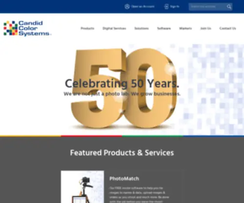 Candid.com(Candid Color Systems) Screenshot