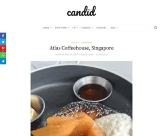 Candidcuisine.net(Candid Cuisine) Screenshot