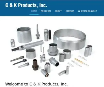 Candkpunches.com(C & K Products) Screenshot