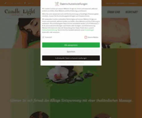 Candle-Light-Massage.de(Candle Light Massage) Screenshot