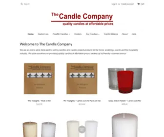 Candlecompany.co.nz(The Candle Company NZ Ltd) Screenshot