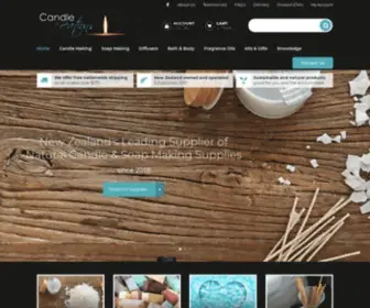 Candlecreations.co.nz(Candle Creations) Screenshot