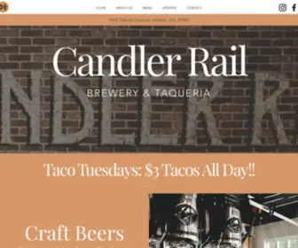 Candlerrailbrewery.com(Candler Rail Brewery) Screenshot